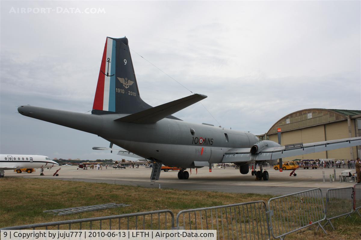 9, Dassault ATL-2 Atlantique 2 C/N 9, on display at Hyére