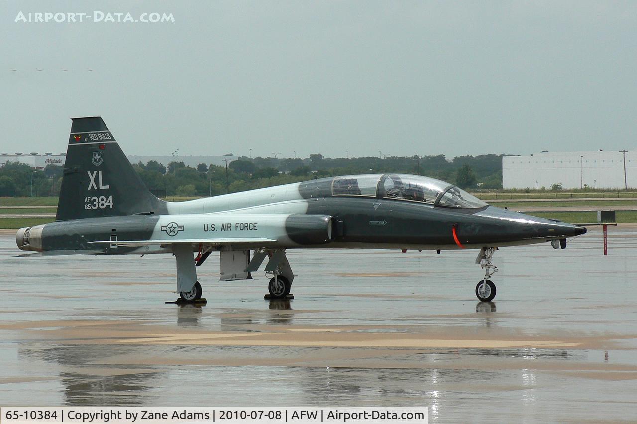 65-10384, 1965 Northrop T-38A Talon C/N N.5803, At Alliance Airport, Fort Worth, TX