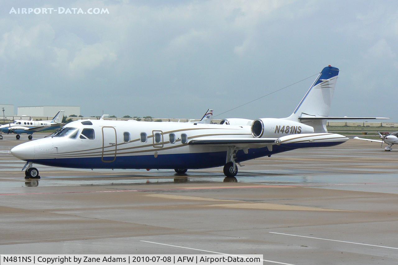 N481NS, 1982 Israel Aircraft Industries IAI-1124 Westwind C/N 378, At Alliance Airport, Fort Worth, TX