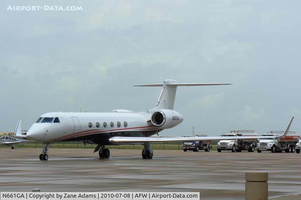 N661GA, 1998 Gulfstream Aerospace G-V C/N 561, At Alliance Airport, Fort Worth, TX
