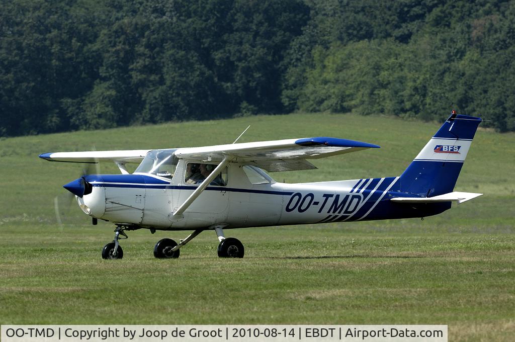 OO-TMD, 1978 Reims Cessna F152 C/N F15201513, formerly Ben Air Flight Academy; now Belgian Flight School