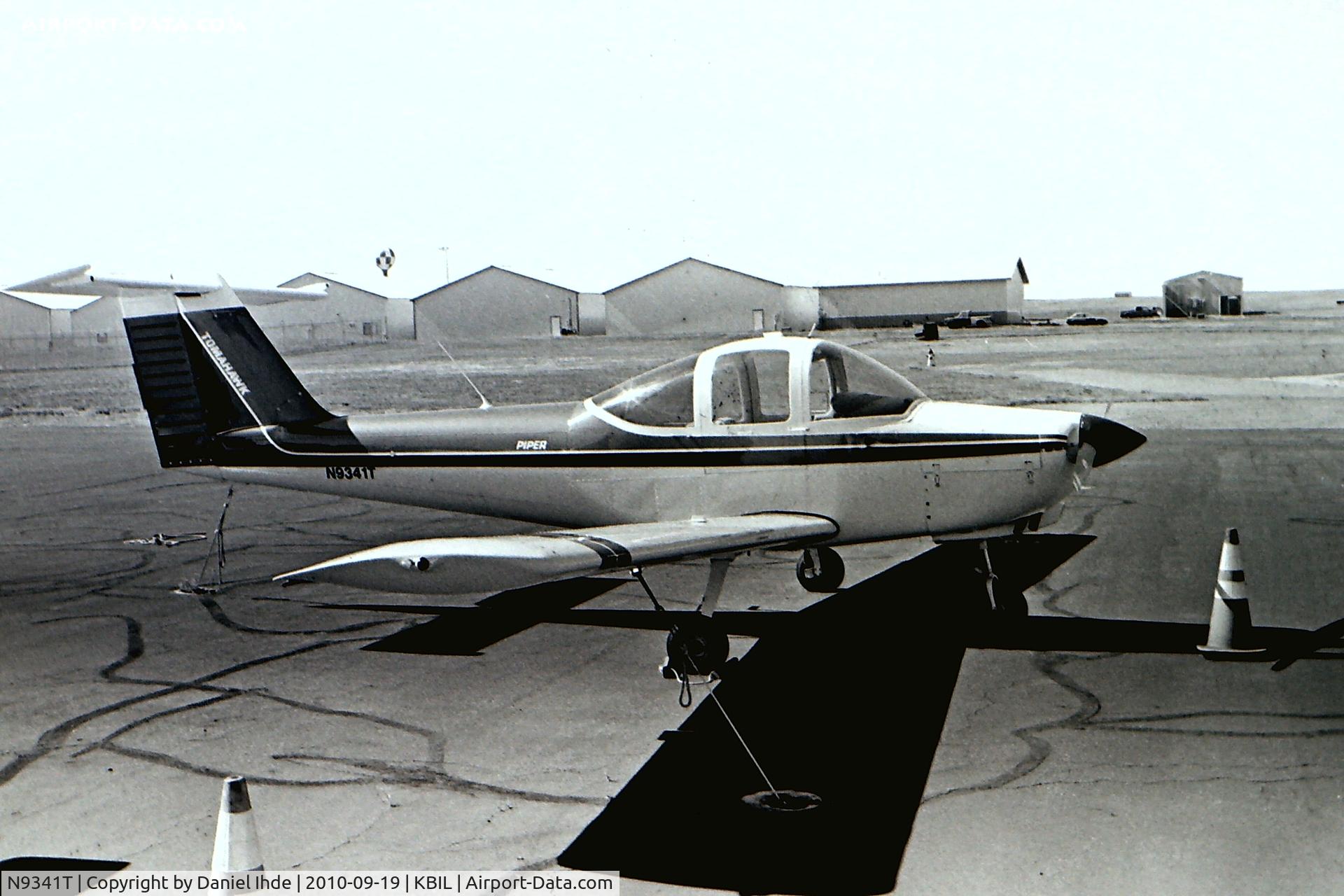 N9341T, 1978 Piper PA-38-112 Tomahawk C/N 38-78A0048, Tiny old Piper Tomahawk photographed with a tiny old Rollei 35.