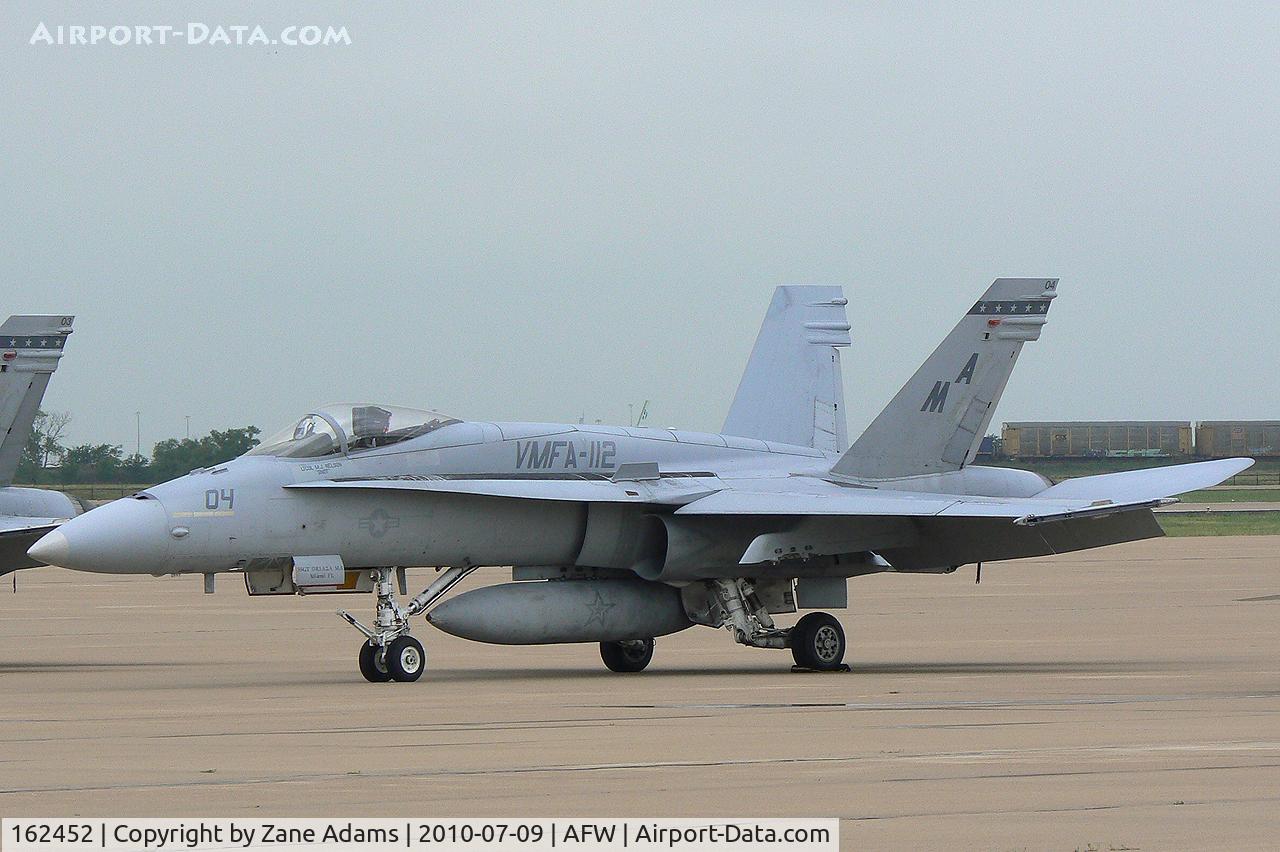 162452, McDonnell Douglas F/A-18A Hornet C/N 0302/A247, At Alliance Airport, Fort Worth, TX