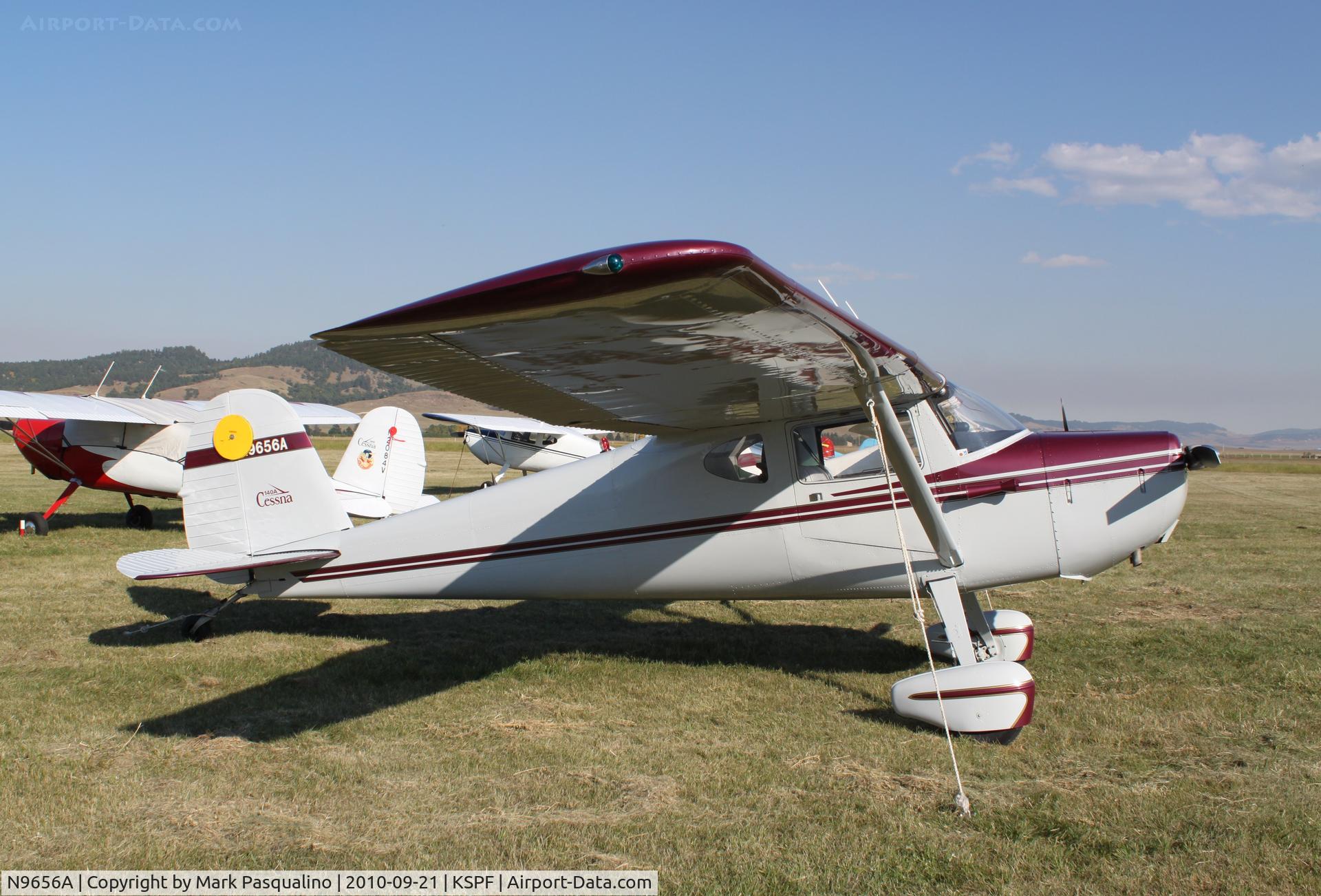 N9656A, 1950 Cessna 140A C/N 15377, Cessna 140A