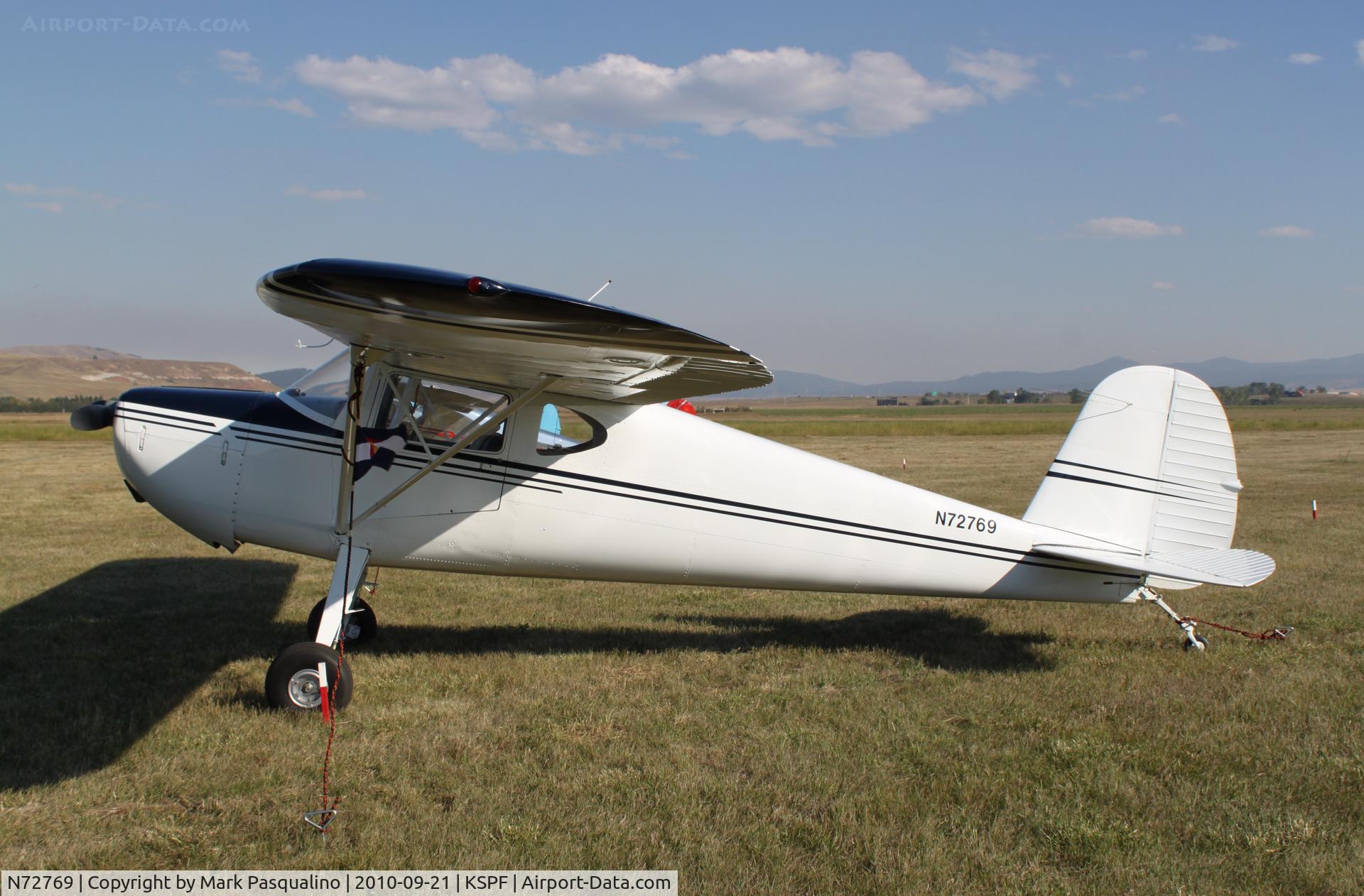 N72769, 1946 Cessna 140 C/N 9952, Cessna 140