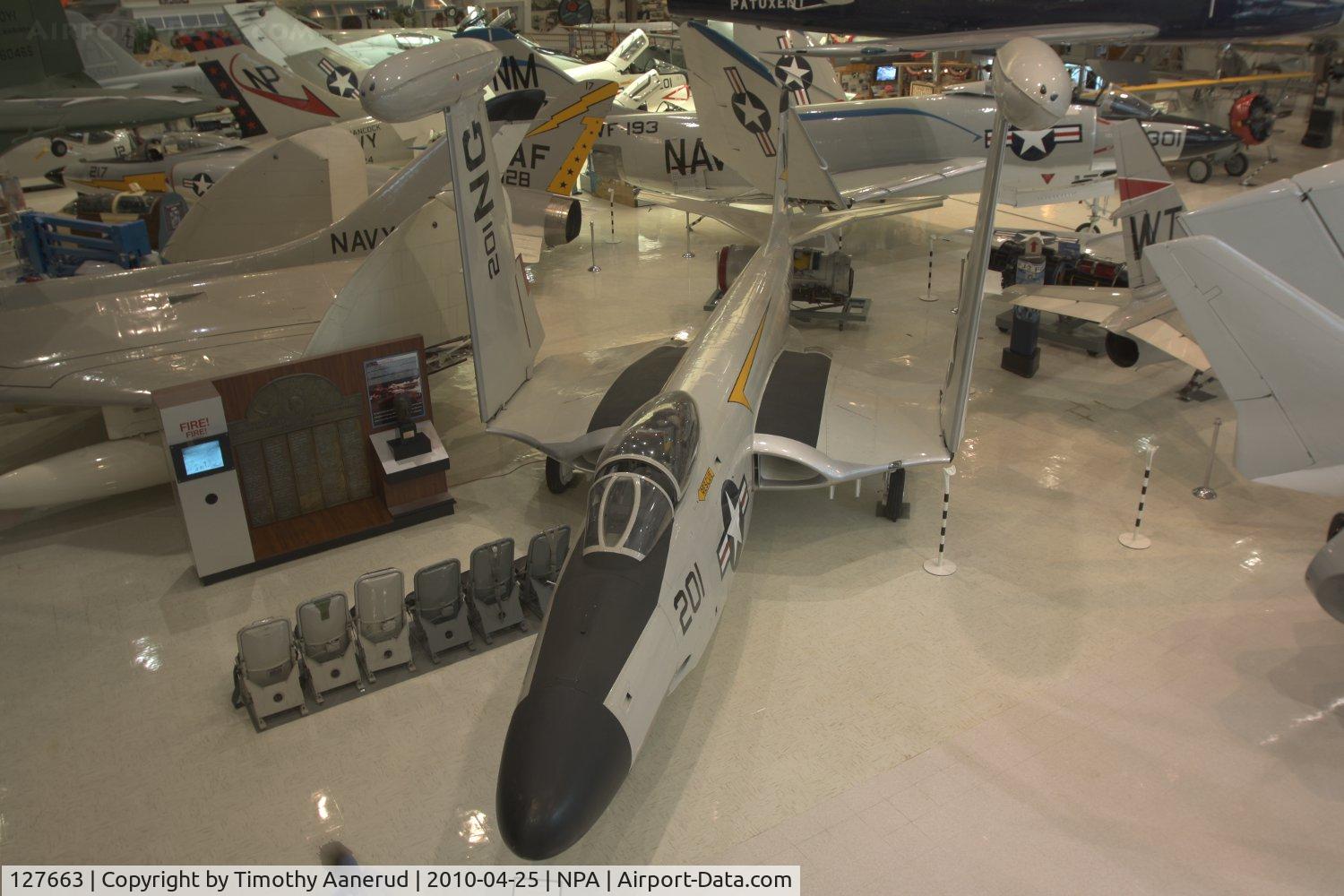 127663, McDonnell F2H-4/F-2D Banshee C/N 250, McDonnell F-2 Banshee, marked as 126419