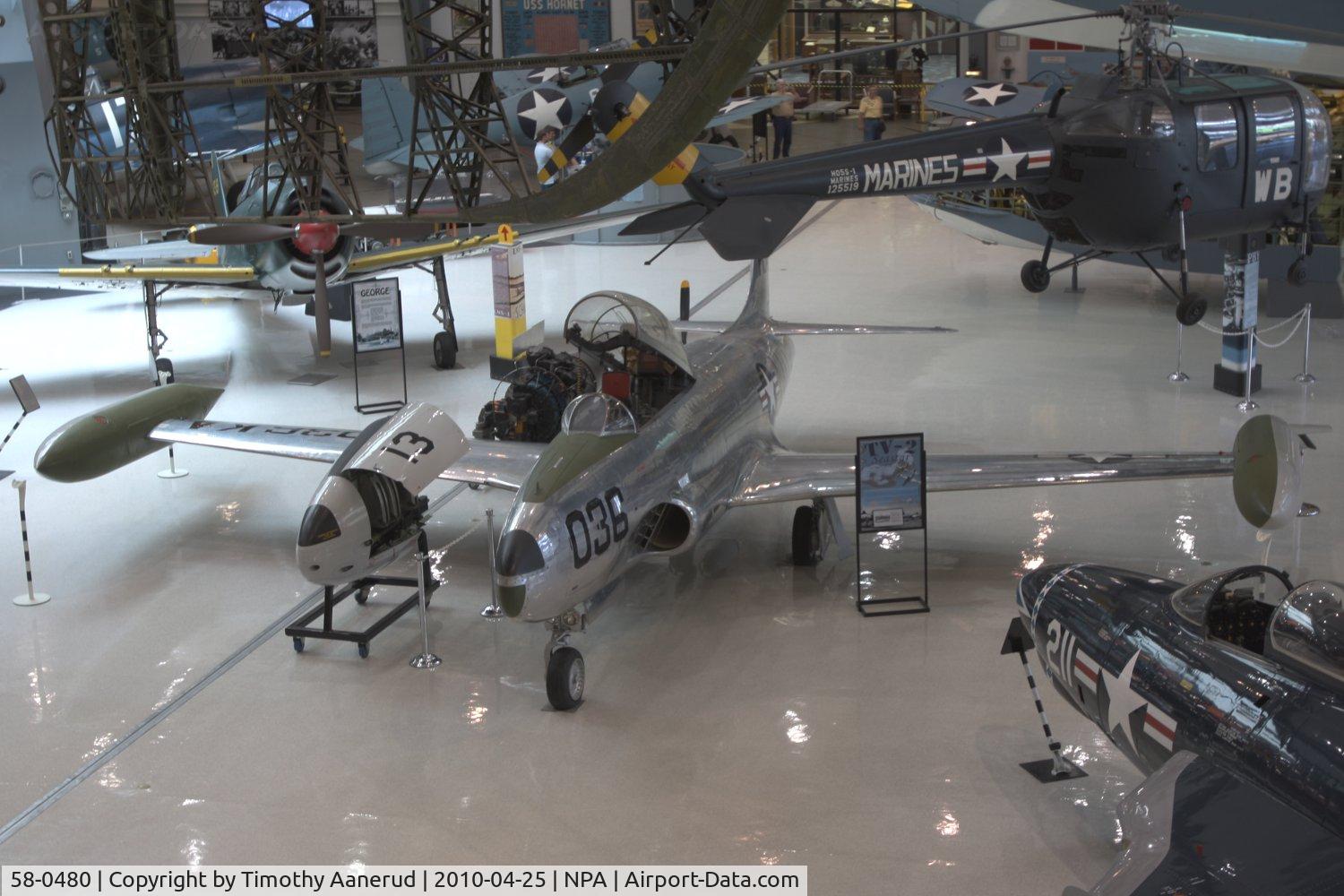 58-0480, 1951 Lockheed T-33B Shooting Star C/N 580-6650, 1958 Lockheed T-33A-5-LO Shooting Star, c/n: 580-1429, BuNo 13816