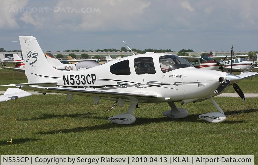 N533CP, 2008 Cirrus SR22 G3 GTS C/N 3031, Sun-n-fun 2010