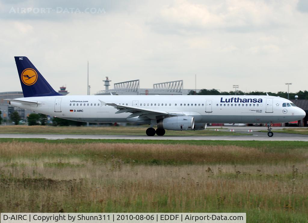 D-AIRC, 1994 Airbus A321-131 C/N 0473, Taking off rwy 18