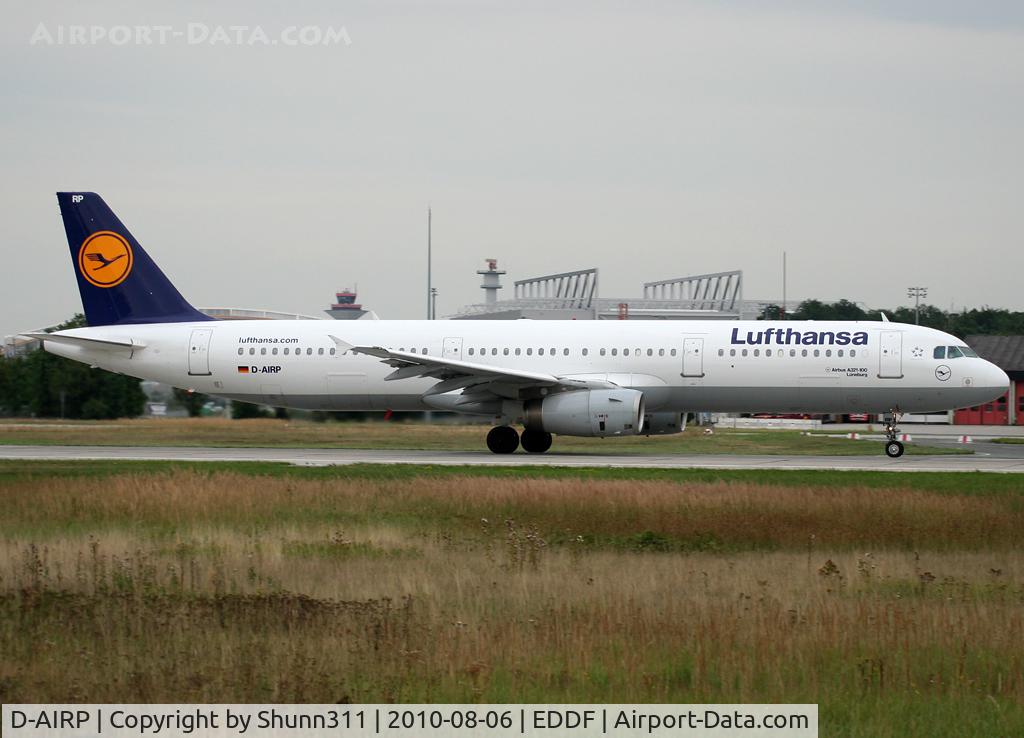 D-AIRP, 1995 Airbus A321-131 C/N 0564, Taking off rwy 18
