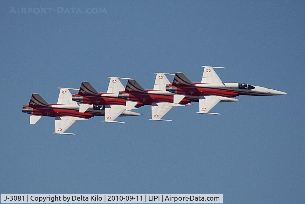 J-3081, Northrop F-5E Tiger II C/N L.1081, Switzerland - Air Force