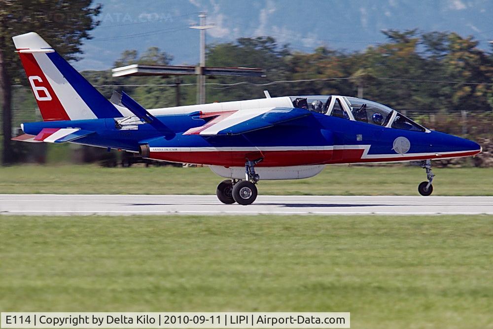 E114, Dassault-Dornier Alpha Jet E C/N E114, France - Air Force
