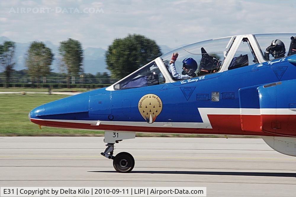 E31, Dassault-Dornier Alpha Jet E C/N E31, France - Air Force