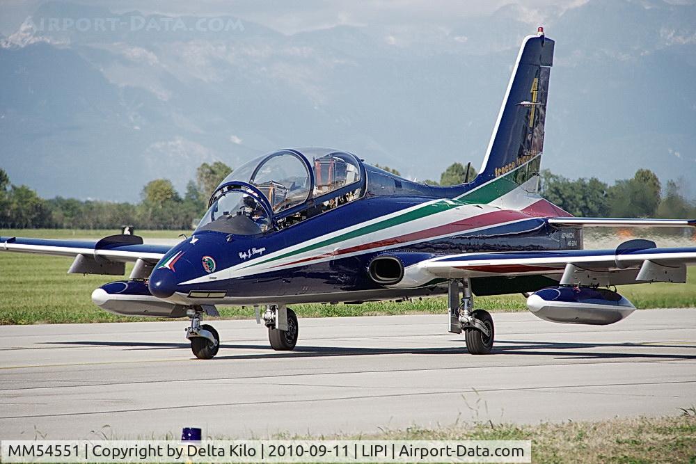 MM54551, Aermacchi MB-339PAN C/N 6772/167/AD018, Italy - Air Force
Aermacchi MB-339PAN