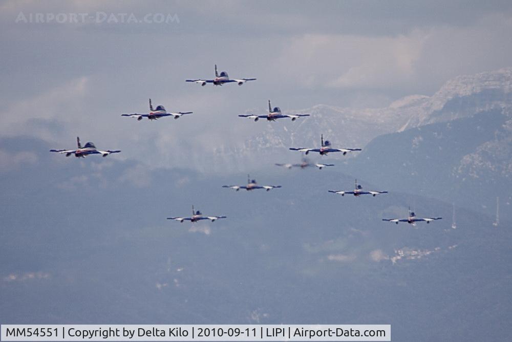 MM54551, Aermacchi MB-339PAN C/N 6772/167/AD018, Italy - Air Force Aermacchi MB-339PAN