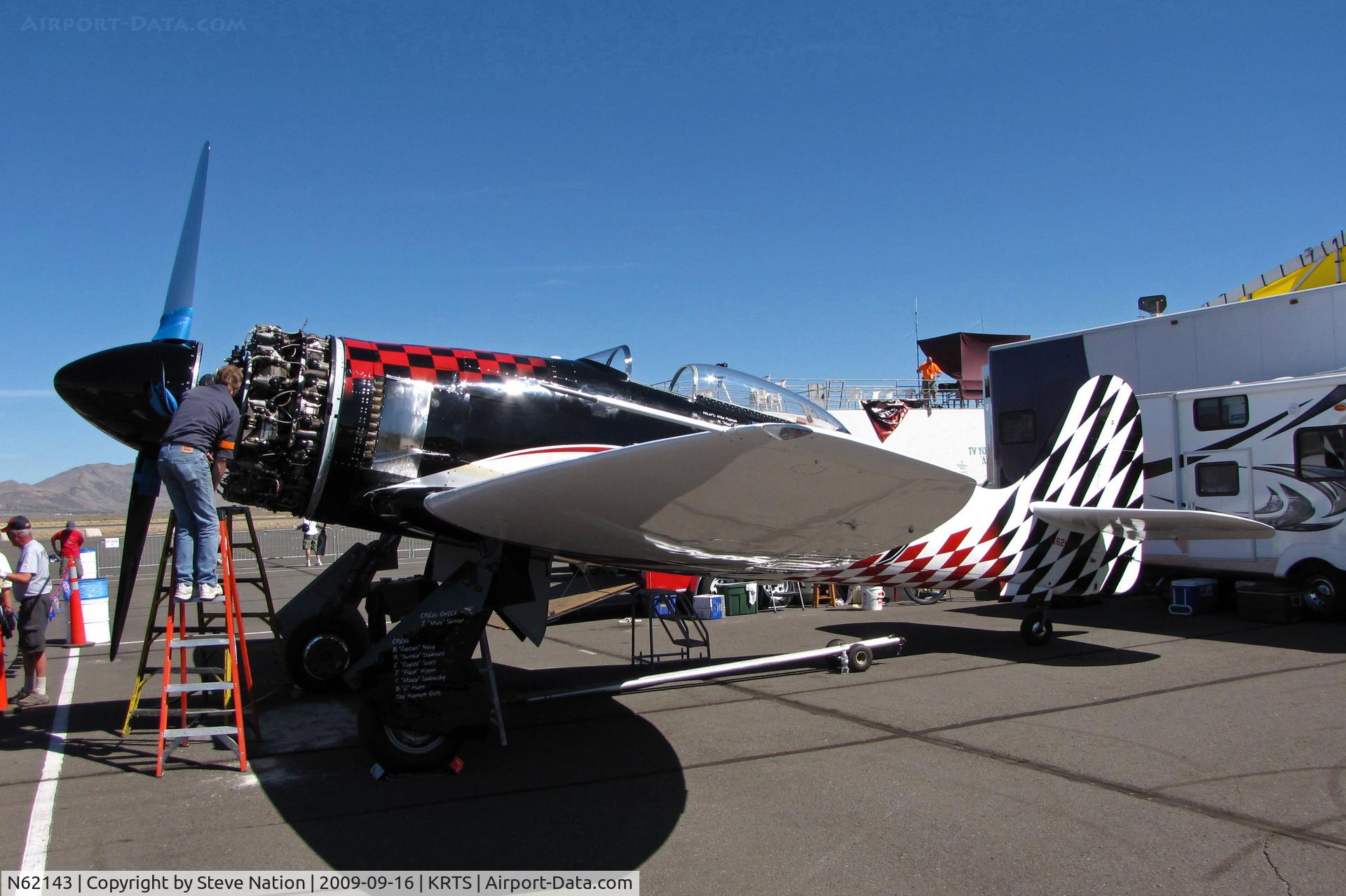 N62143, 1960 Hawker Sea Fury T.20 C/N ES.8509, Hawker Sea Fury T20 @ 2009 Reno Air Races