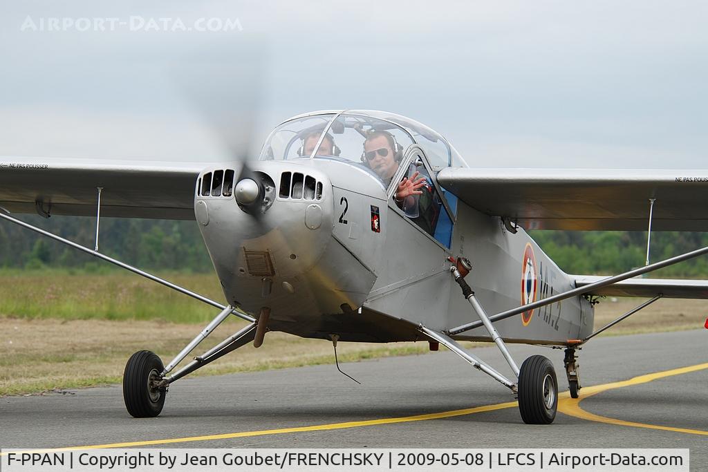 F-PPAN, Nord NC-858S C/N 142, Association pour la Sauvegarde du Patrimoine Aéronautique Niortais / ASPAN