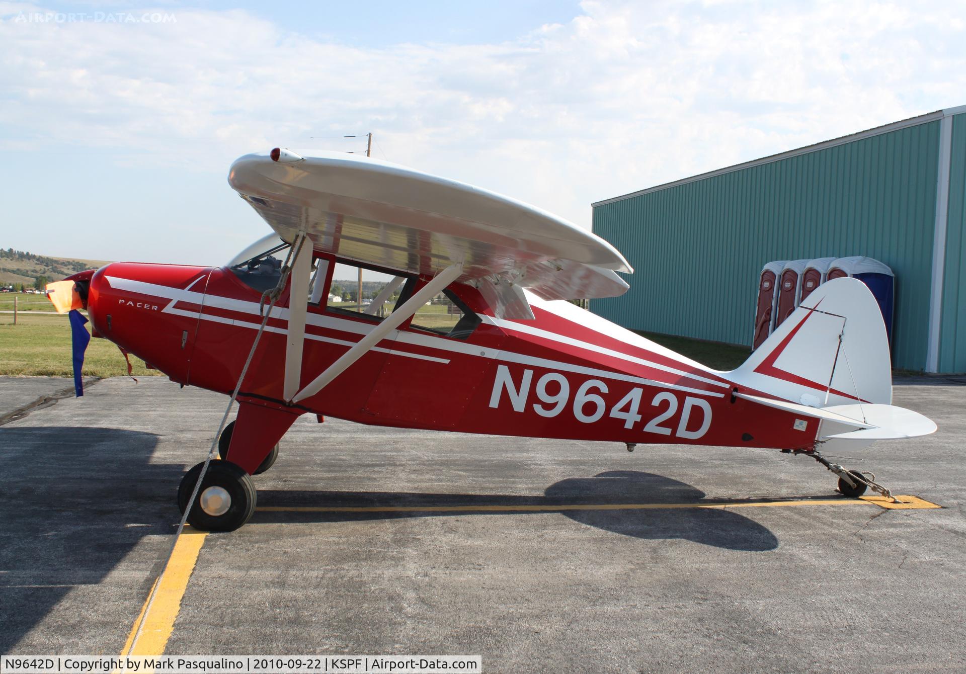 N9642D, 1959 Piper PA-22-150 C/N 22-6556, Piper PA-22-150