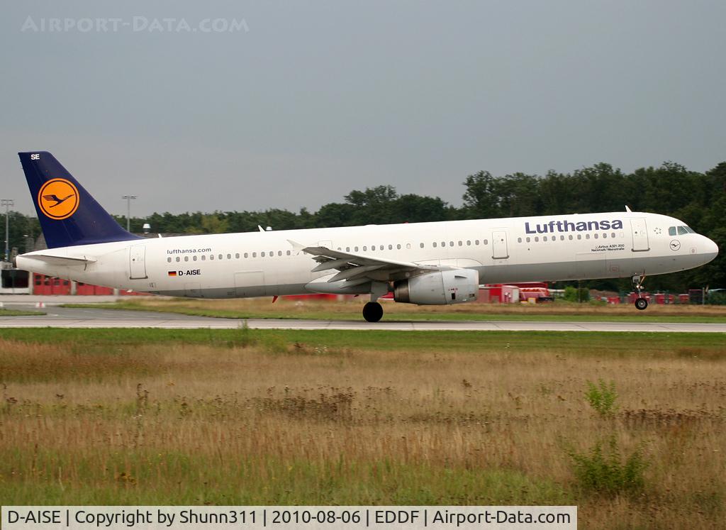 D-AISE, 2000 Airbus A321-231 C/N 1214, Taking off rwy 18