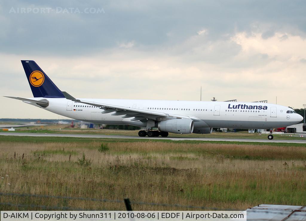 D-AIKM, 2008 Airbus A330-343X C/N 913, Taking off rwy 18