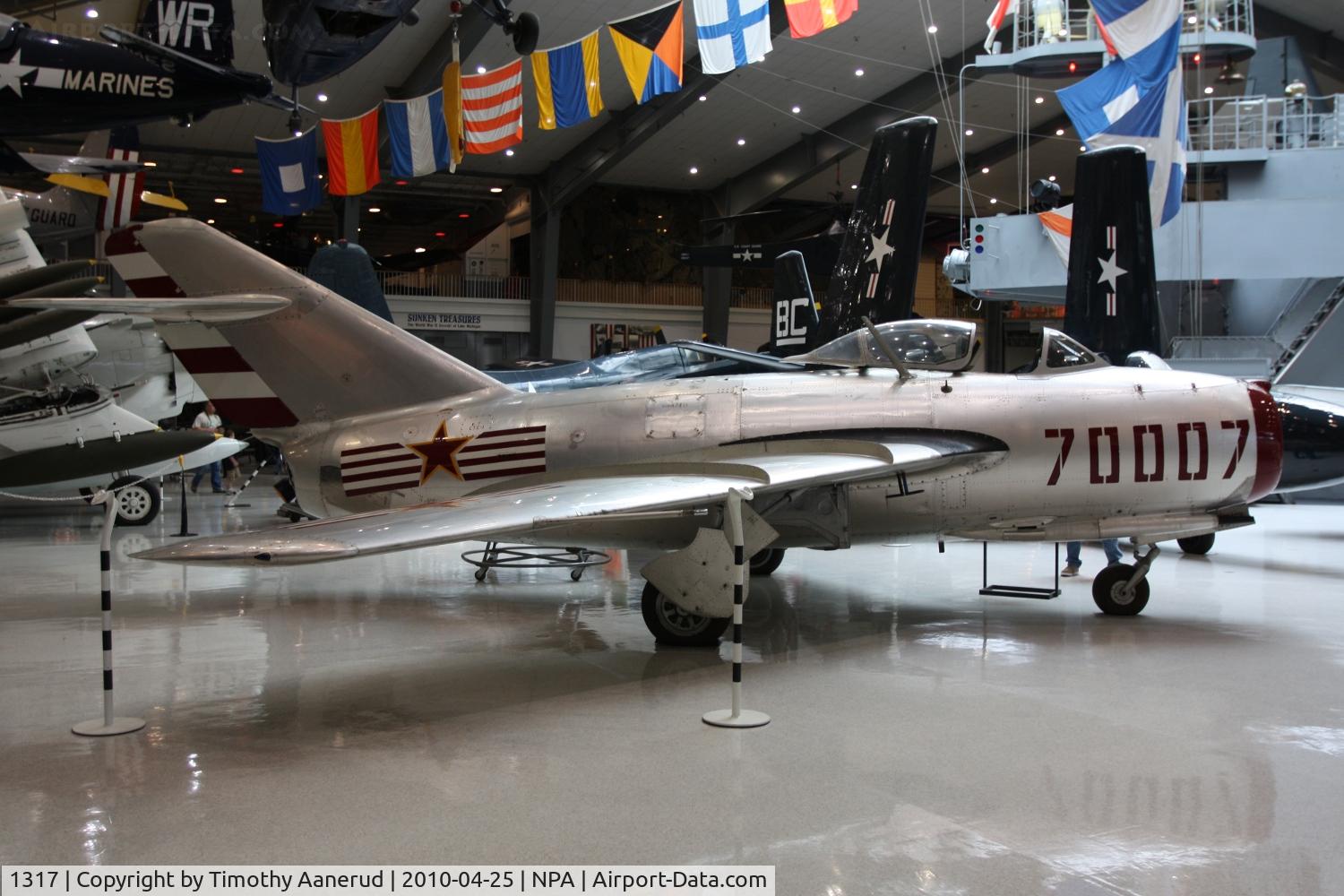 1317, Mikoyan-Gurevich MiG-15bis C/N Not found 1317, Mig 15