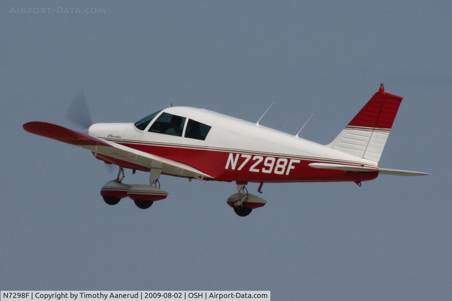 N7298F, 1969 Piper PA-28-140 Cherokee C/N 28-25212, 1969 Piper PA-28-140, c/n: 28-25212