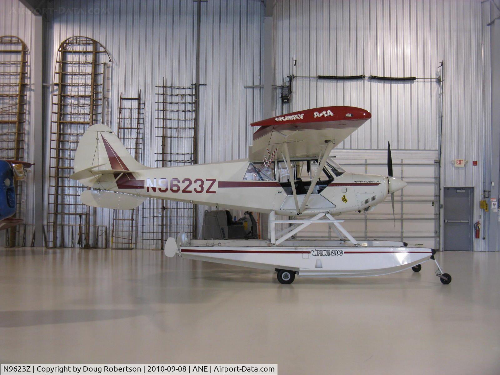N9623Z, 1991 Aviat A-1 Husky C/N 1188, 1981 Aviat A-1 HUSKY AMPHIBIAN, Lycoming O&VO-360 180 Hp, at Golden Wings Museum