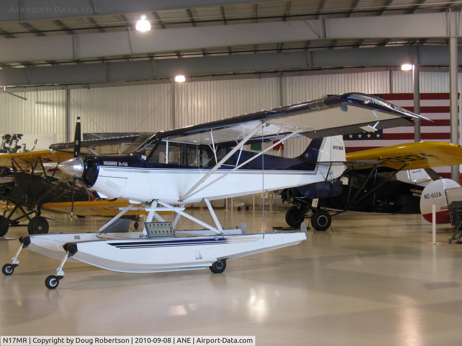 N17MR, Aviat A-1B Husky C/N 2215, 2005 Aviat A-1B HUSKY AMPHIBIAN, Lycoming O-360-A1P 180 Hp, at Golden Wings Museum