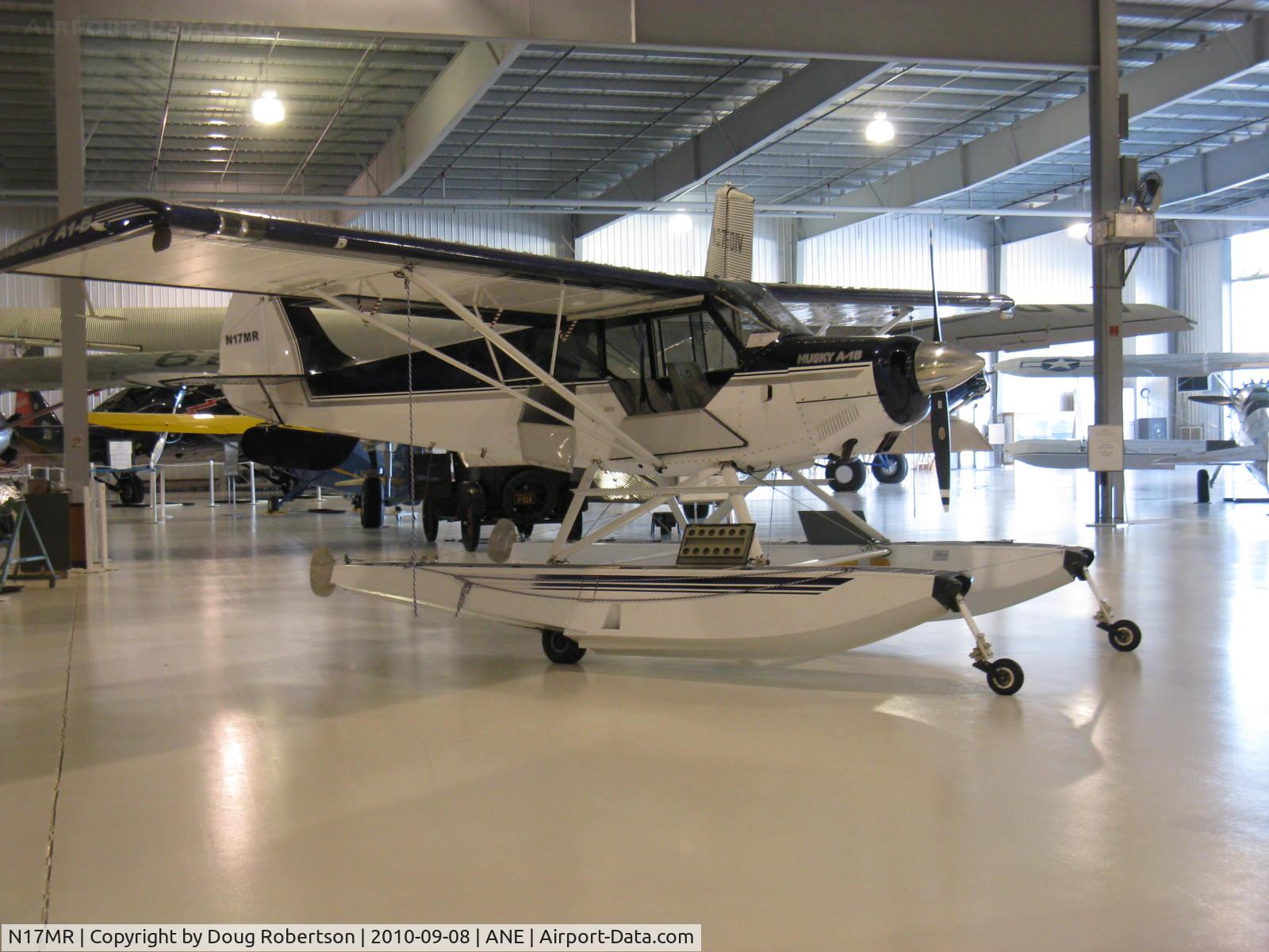 N17MR, Aviat A-1B Husky C/N 2215, 2005 Aviat A-1B HUSKY AMPHIBIAN, Lycoming O-360-A1P 180 Hp, at Golden Wings museum