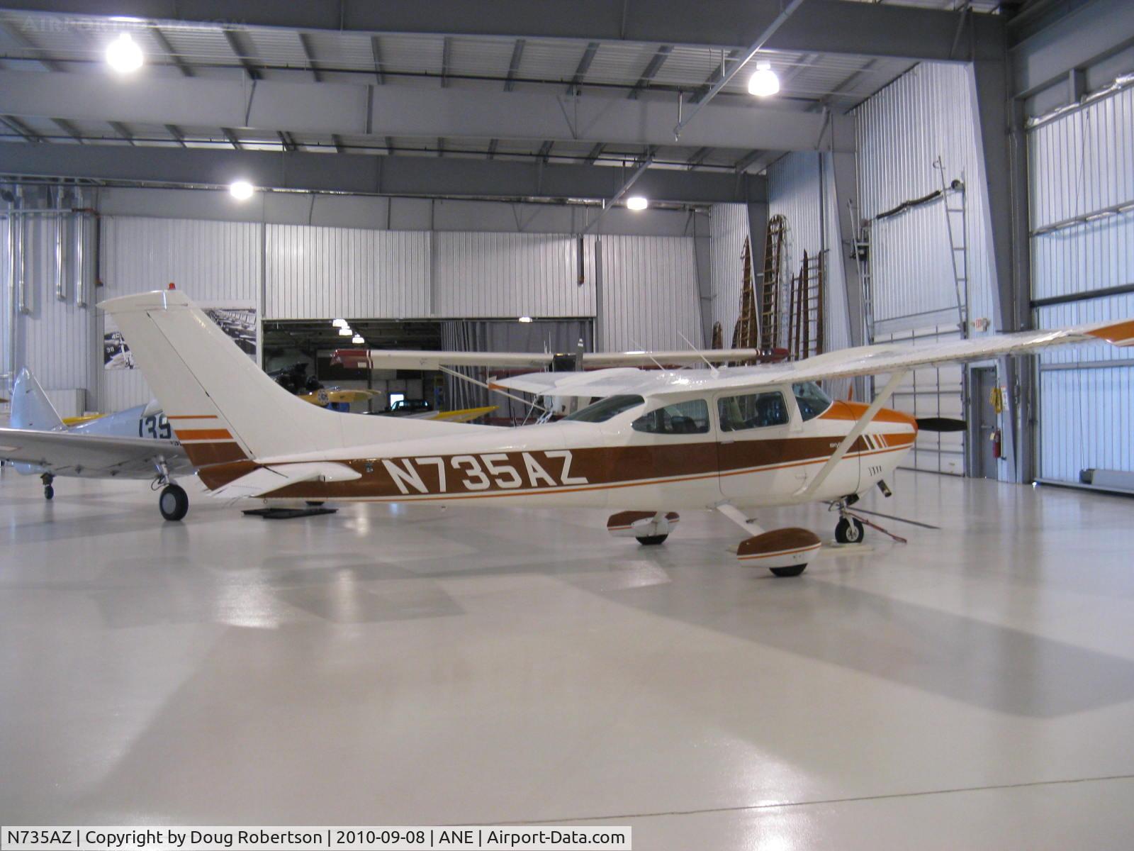 N735AZ, 1976 Cessna 182Q Skylane C/N 18265283, 1976 Cessna 182Q SKYLANE, Continental O-470-S 230 Hp, at Golden Wings Museum