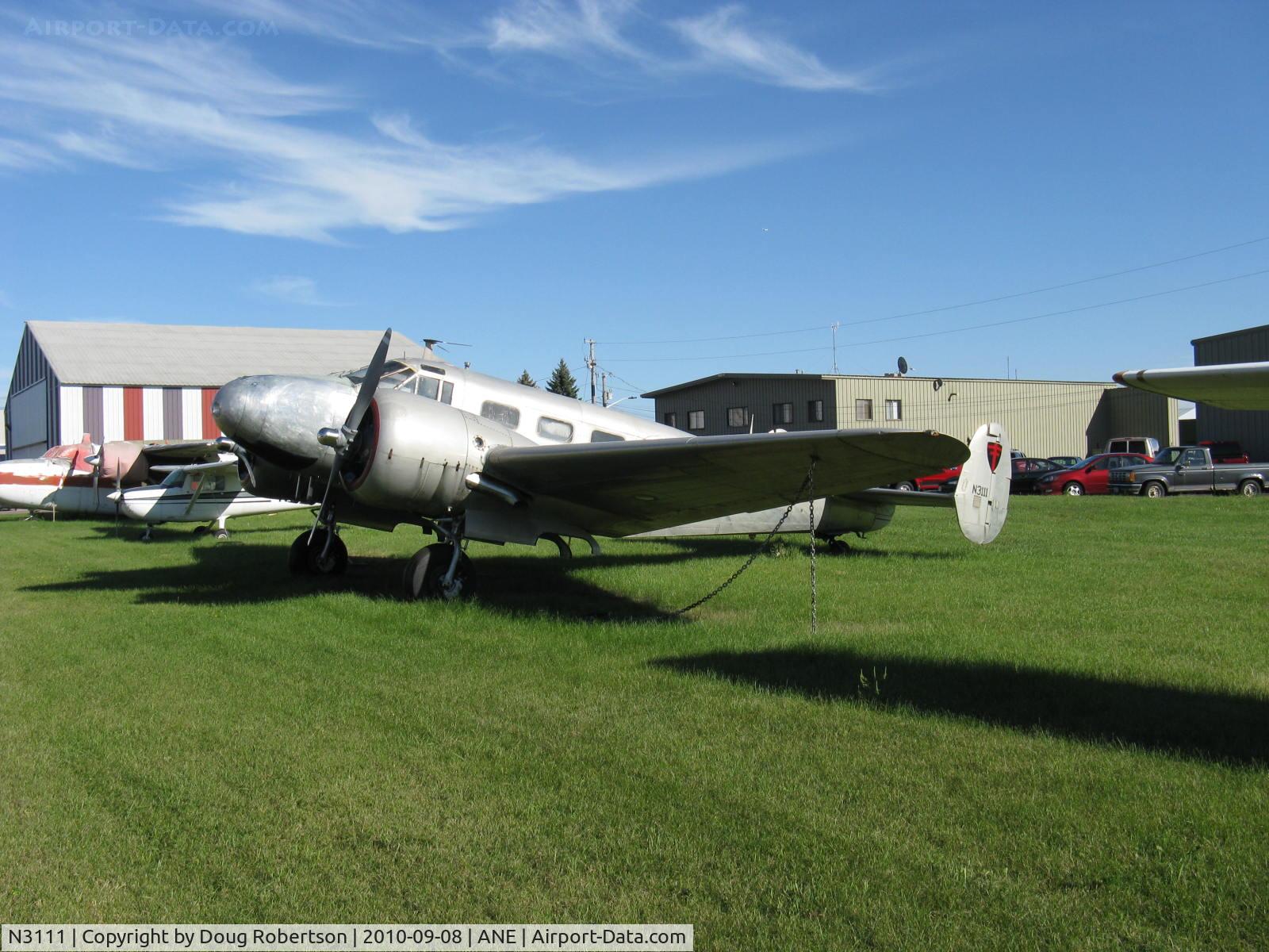 N3111, 1953 Beech D18S C/N A-964, 1953 Beech D18S, two P&W R-985 Wasp Jr. 450 Hp each.