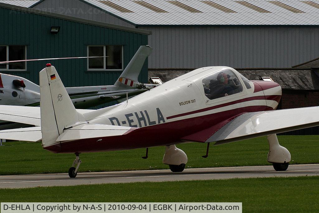 D-EHLA, 1963 Bolkow Bo-207 C/N 273, LAA Rally 2010