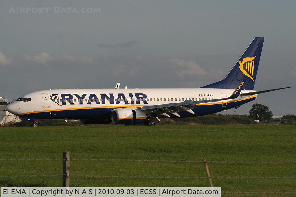EI-EMA, 2010 Boeing 737-8AS C/N 35032, Arrival
