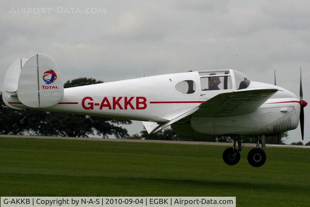 G-AKKB, 1947 Miles M-65 Gemini 1A C/N 6537, LAA Rally 2010