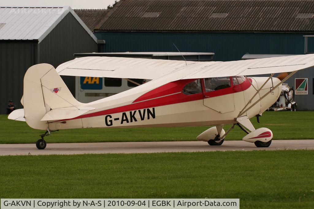G-AKVN, 1946 Aeronca 11AC Chief Chief C/N 11AC-469, LAA Rally 2010
