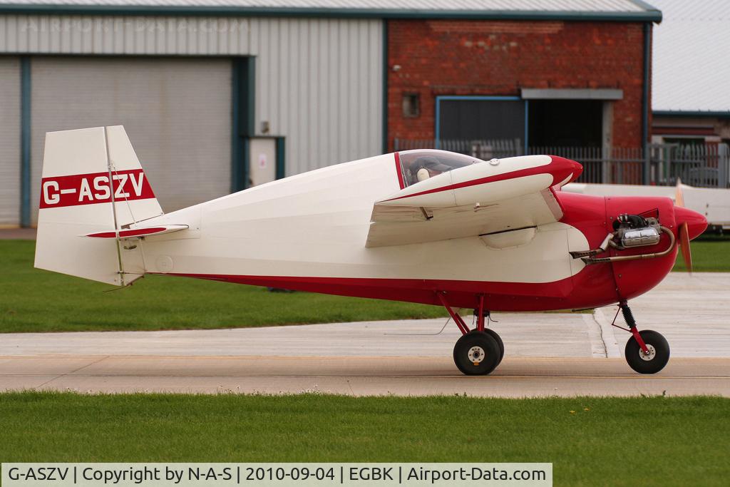 G-ASZV, 1964 Tipsy T-66 Nipper 2 C/N T66/5/45, LAA Rally 2010