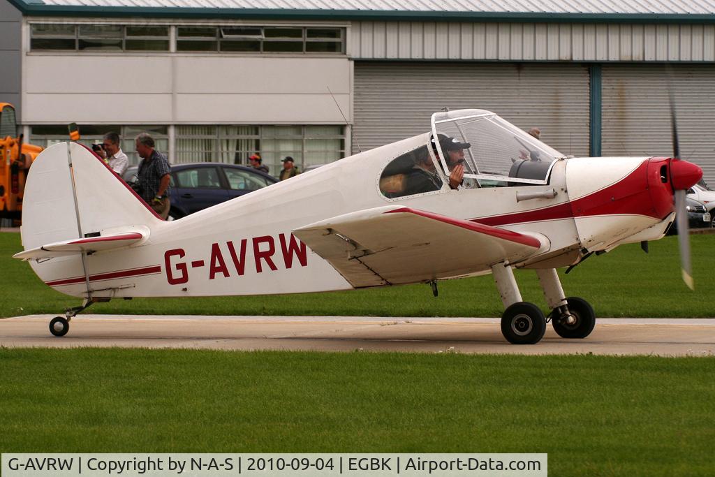 G-AVRW, 1968 Gardan GY-20 Minicab C/N PFA 1800, LAA Rally 2010