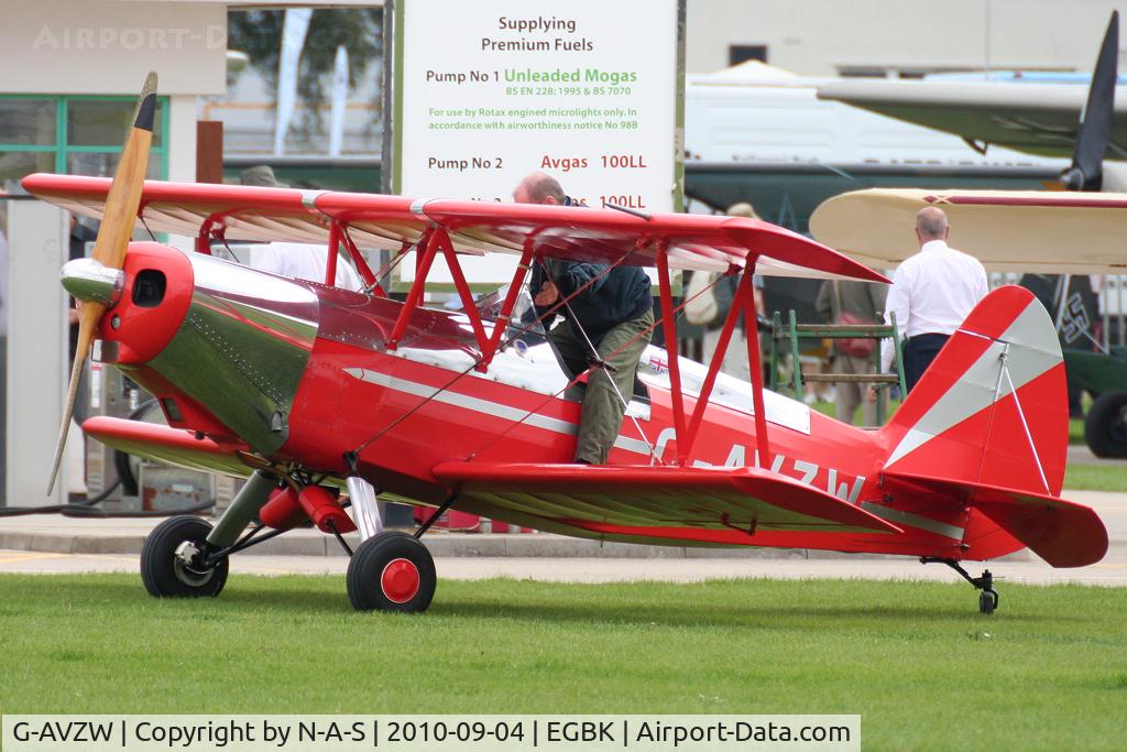 G-AVZW, 1973 EAA Biplane Model P-1 C/N PFA 1314, LAA Rally 2010