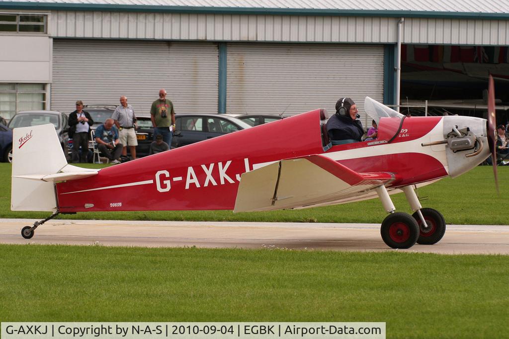 G-AXKJ, 1970 Jodel D-9 Bebe C/N PFA 941, LAA Rally 2010