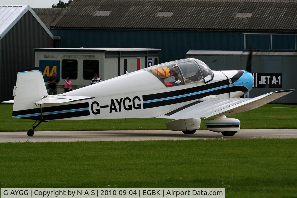 G-AYGG, 1960 Jodel (Wassmer) D-120 Paris-Nice C/N 184, LAA Rally 2010