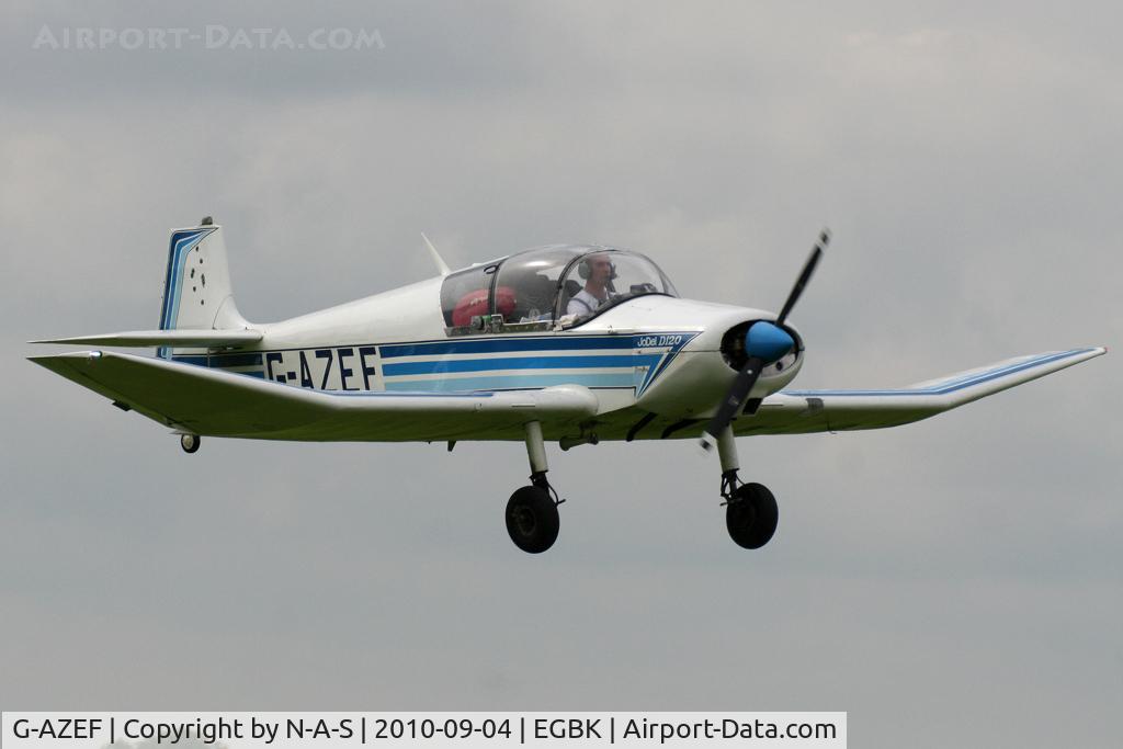 G-AZEF, 1966 Wassmer (Jodel) D-120 Paris-Nice C/N 321, LAA Rally 2010