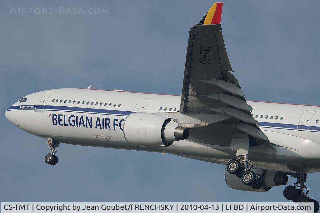 CS-TMT, 2009 Airbus A330-223 C/N 441, BELGIAN AIR FORCE