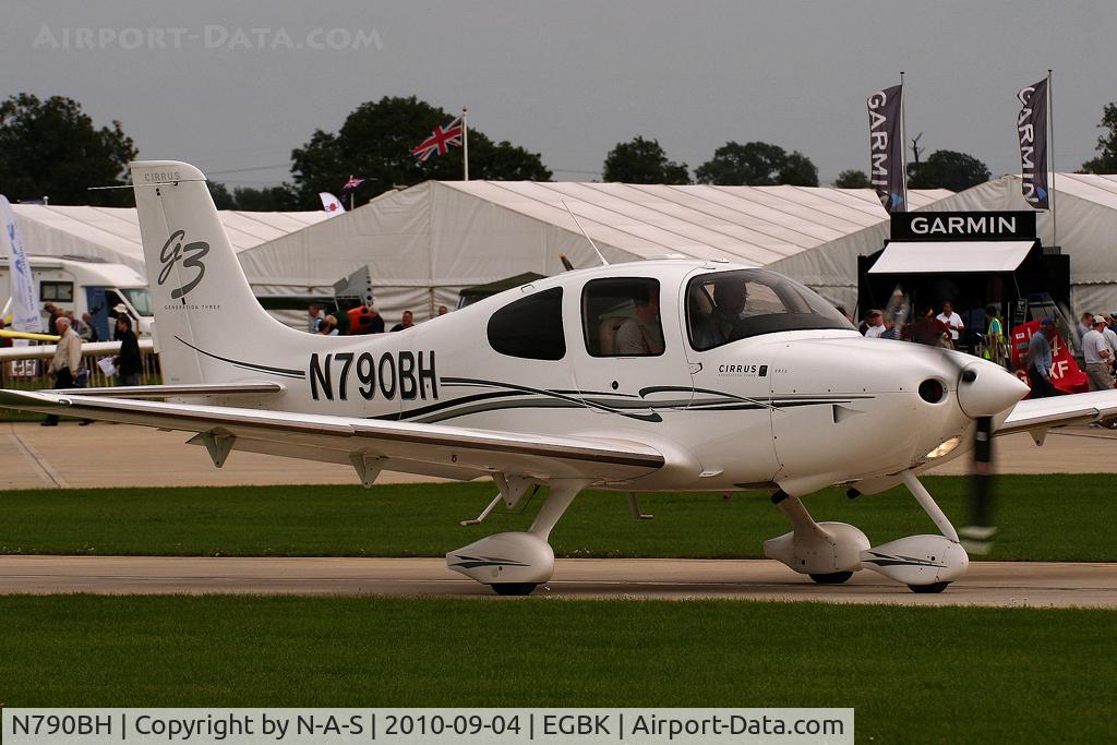 N790BH, 2008 Cirrus SR22 G3 C/N 2964, LAA Rally 2010