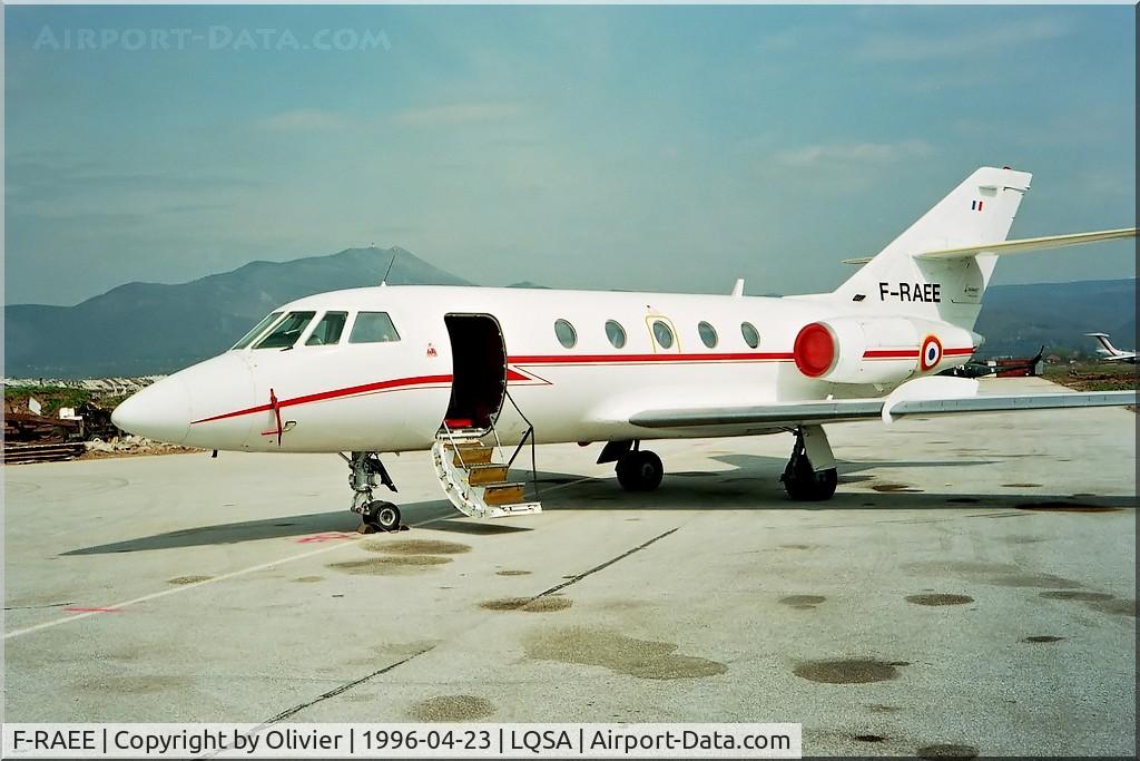 F-RAEE, Dassault Falcon (Mystere) 20C C/N 238, On the ramp.