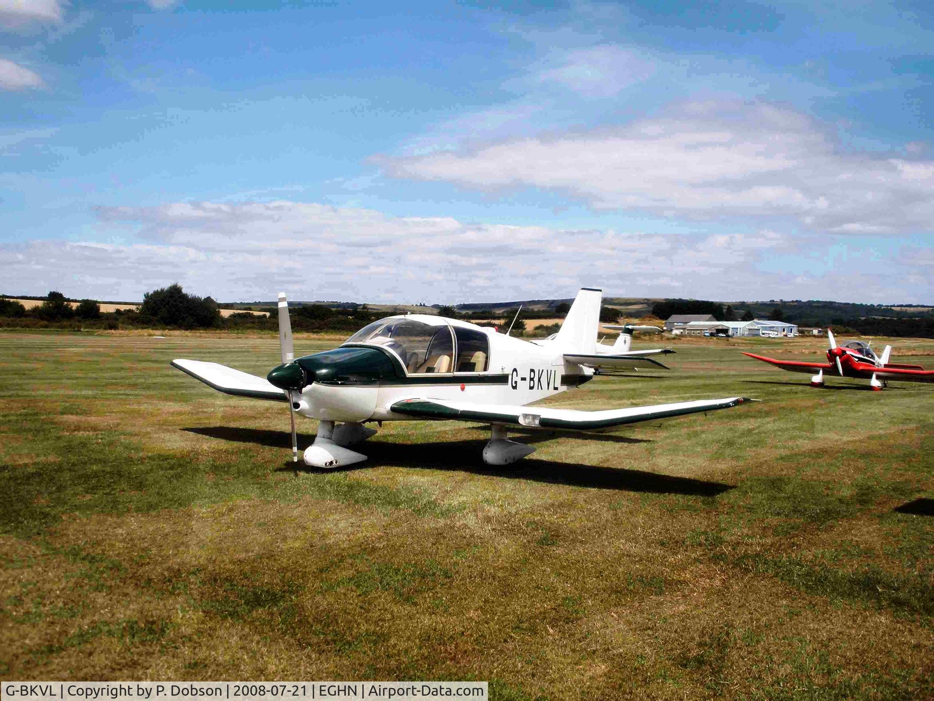 G-BKVL, 1983 Robin DR-400-160 Chevalier C/N 1625, G-BKVL on the Isle of Wight