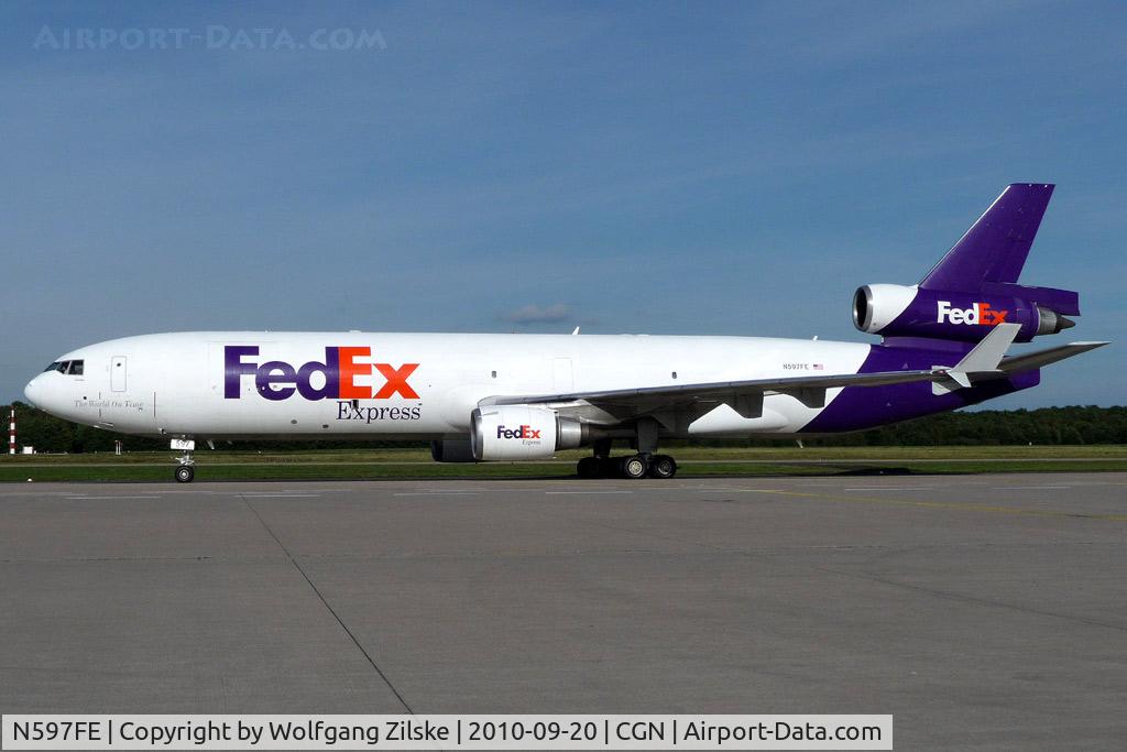 N597FE, 1993 McDonnell Douglas MD-11F C/N 48596, visitor