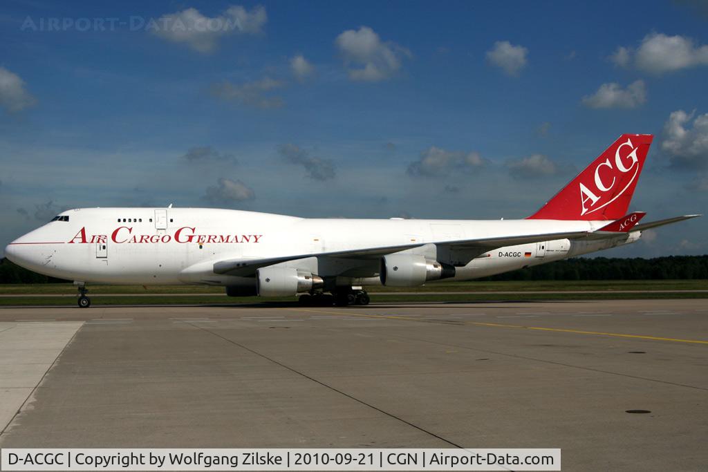 D-ACGC, 1991 Boeing 747-412/BCF C/N 24975, visitor