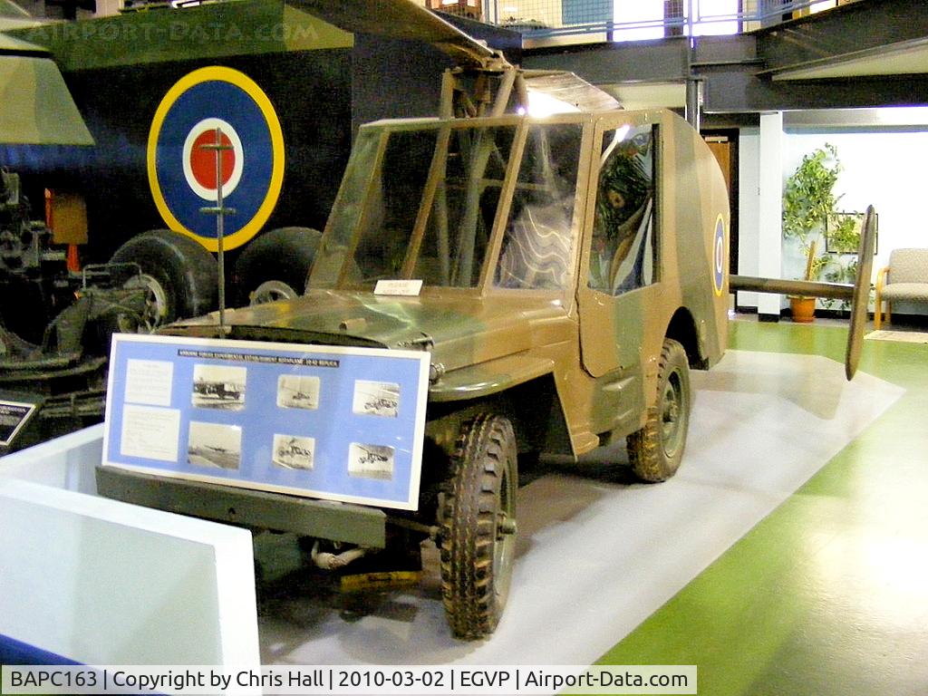 BAPC163, 1942 Hafner AFEE 10/42 Rotabuggy C/N BAPC.163, Museum of Army Flying, Middle Wallop
