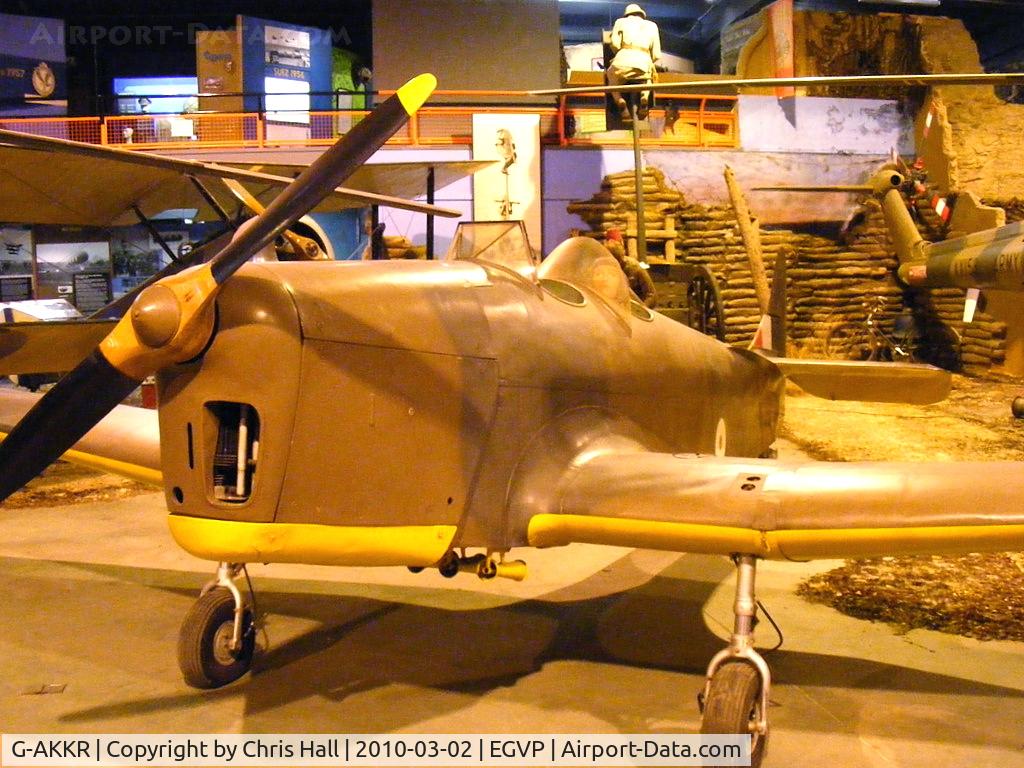 G-AKKR, Miles M-14 Magister I C/N 1995, Museum of Army Flying, Middle Wallop