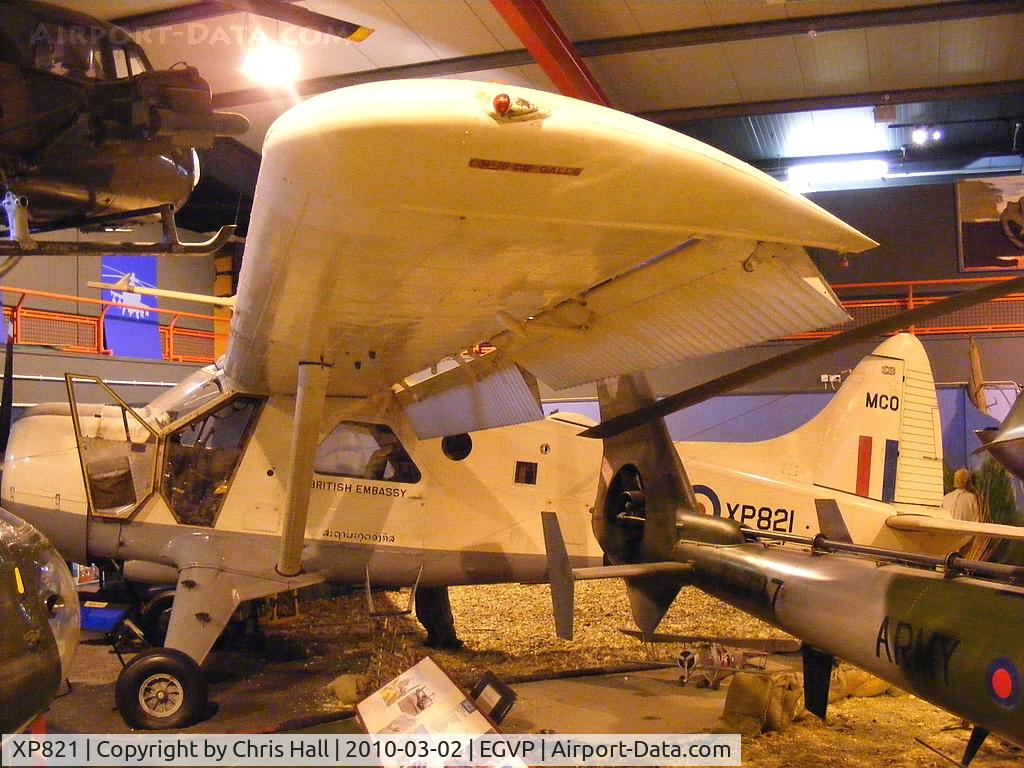 XP821, De Havilland Canada DHC-2 Beaver AL.1 C/N 1484, Museum of Army Flying, Middle Wallop